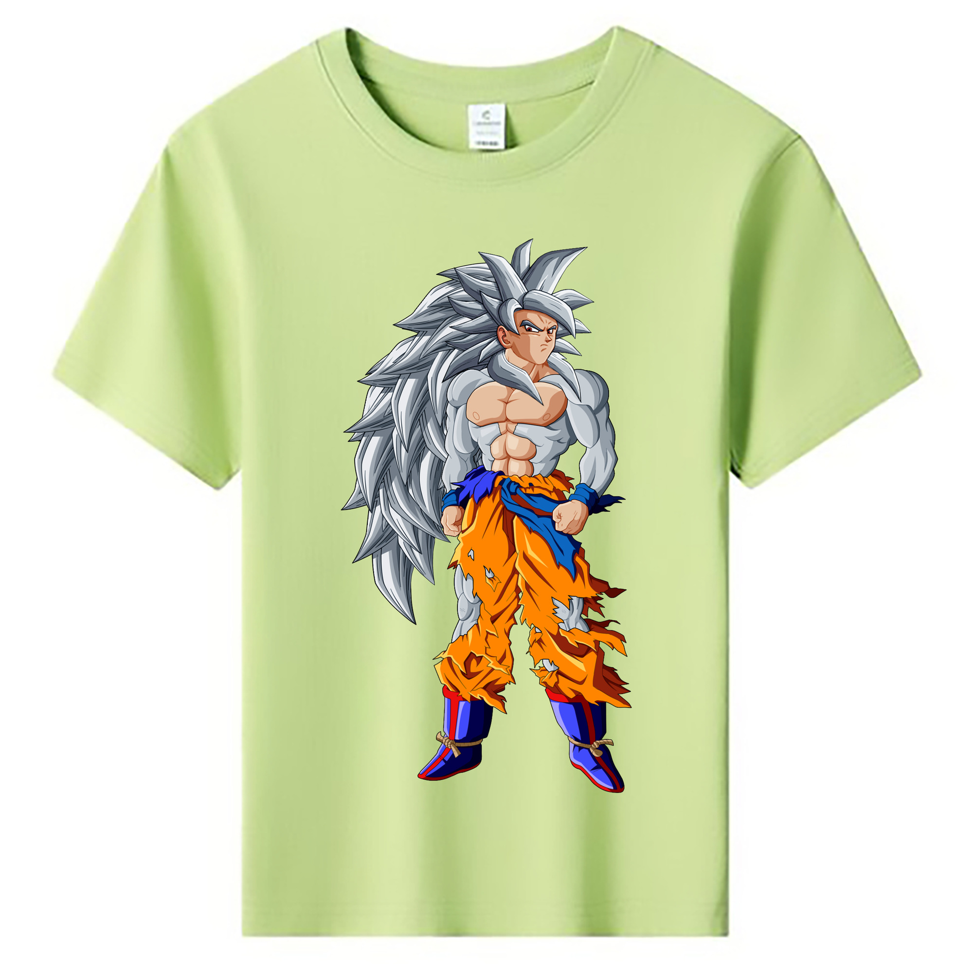 （画像用） ドラゴンボール 孫悟空（そん ごくう）Son Goku カカロット DRAGON BALL Kakarotto 綿100％キッズTシャツ（フロントプリント）